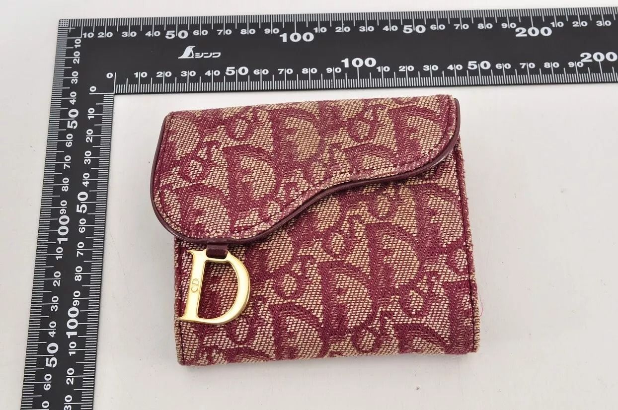 Christian Dior クリスチャンディオール サドルトロッター 二つ折り