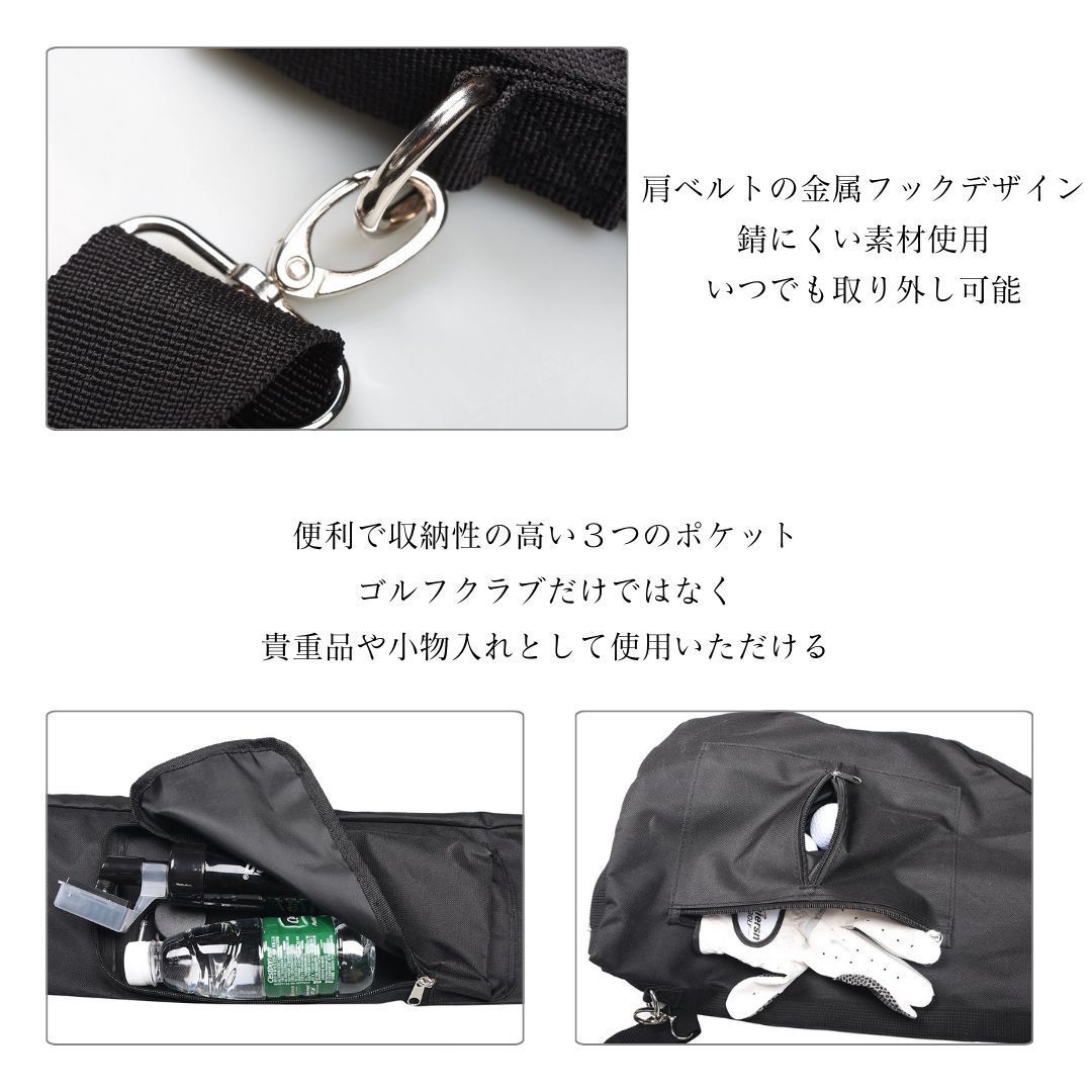新品 未使用ゴルフバッグ バック ゴルフケース 軽量 ゴルフ バッグ 