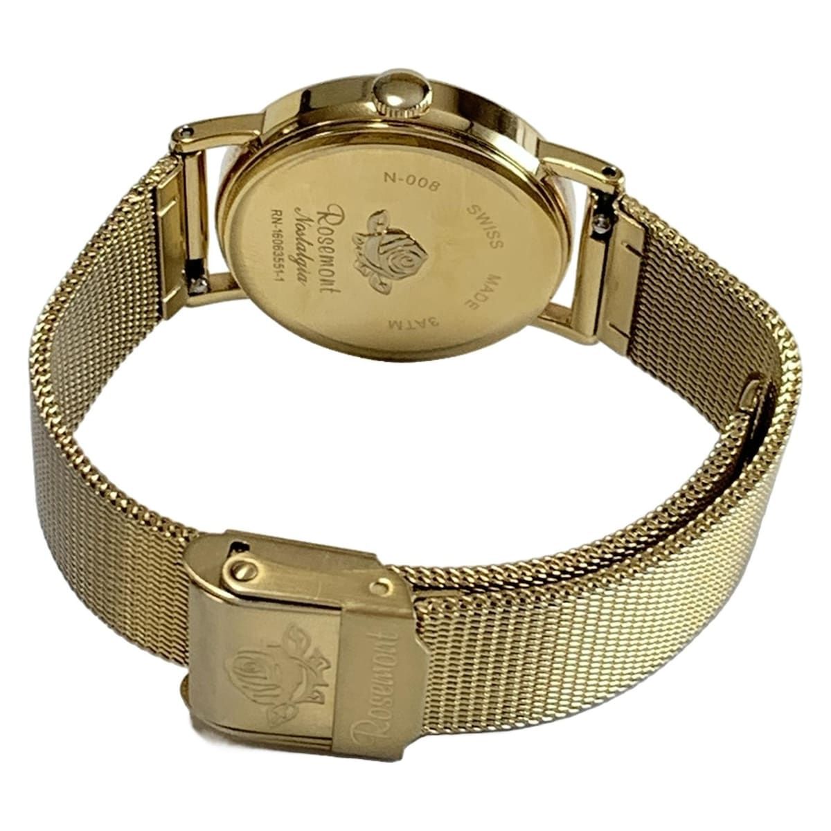 Rosemont(ロゼモン) 腕時計 ノスタルジア N-008 レディース アイボリー  