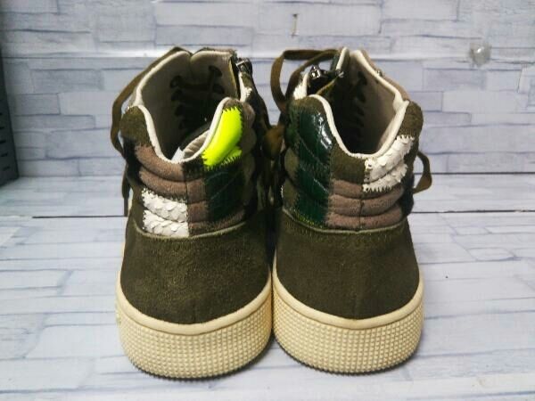 WHITE FLAGS 15S/S Woodrow Olive Degicamo Patchwork ホワイト 