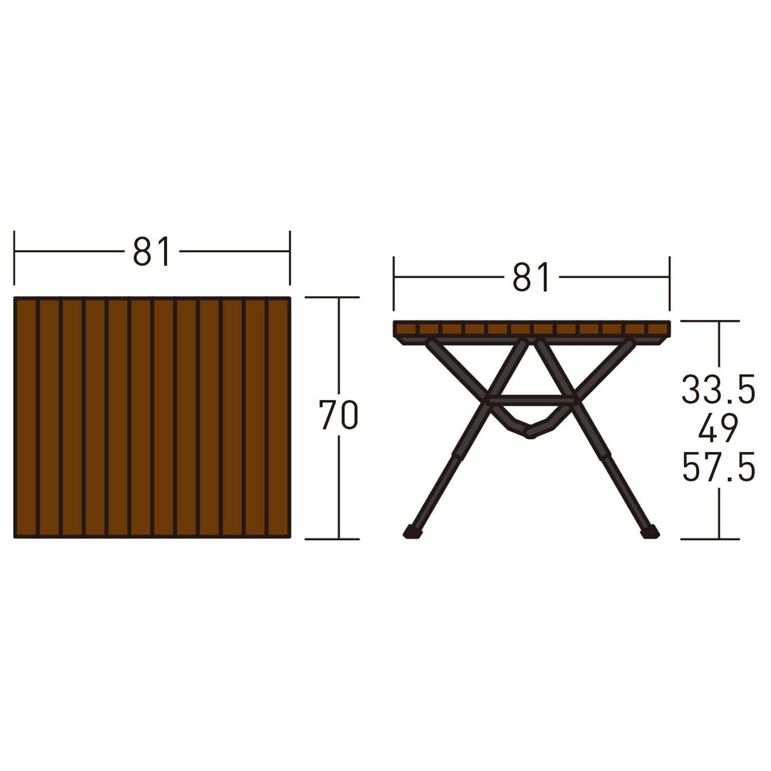 ogawa(オガワ) アウトドア キャンプ テーブル 3 High&Low Table III