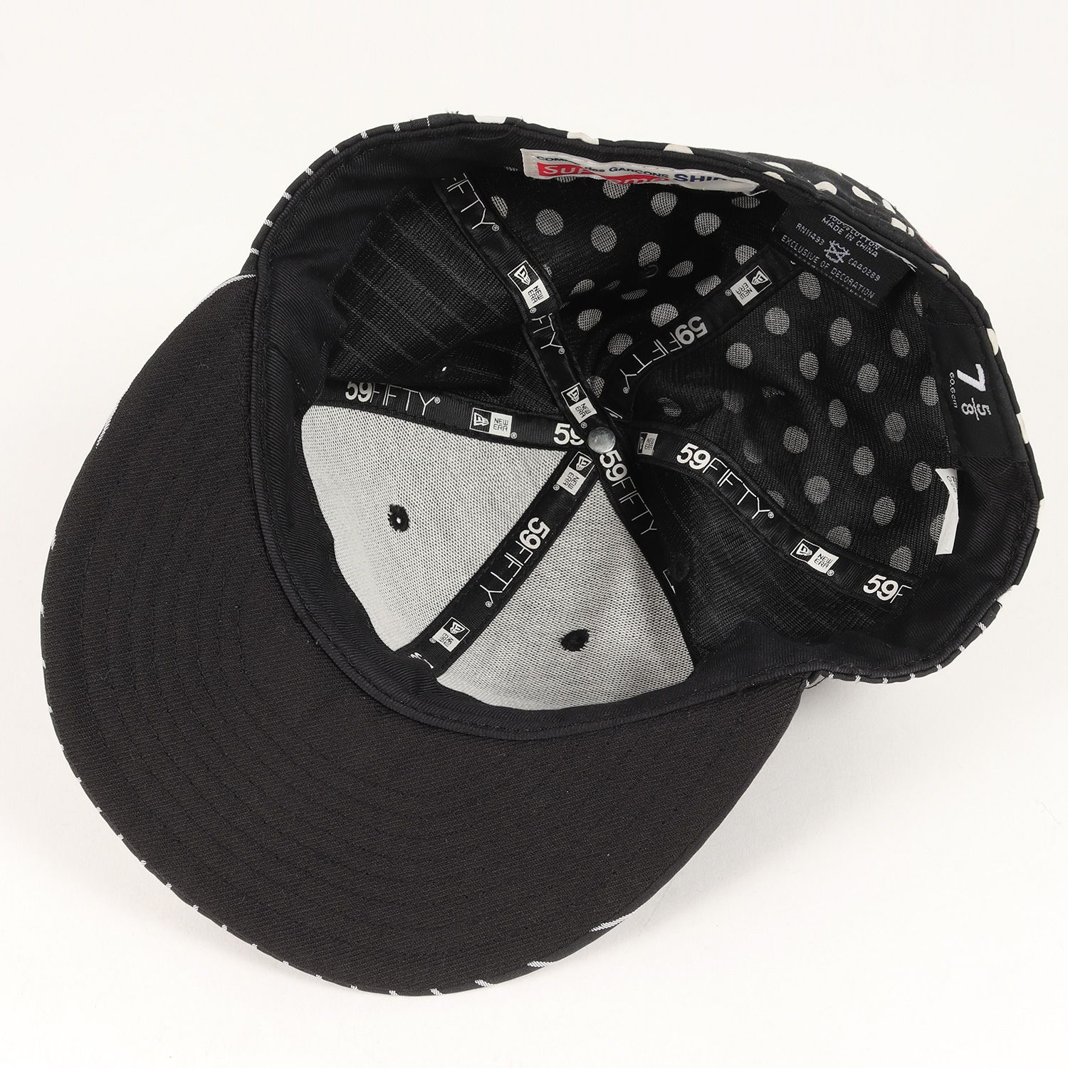 Supreme シュプリーム キャップ サイズ:7 5/8(60.6cm) COMME des
