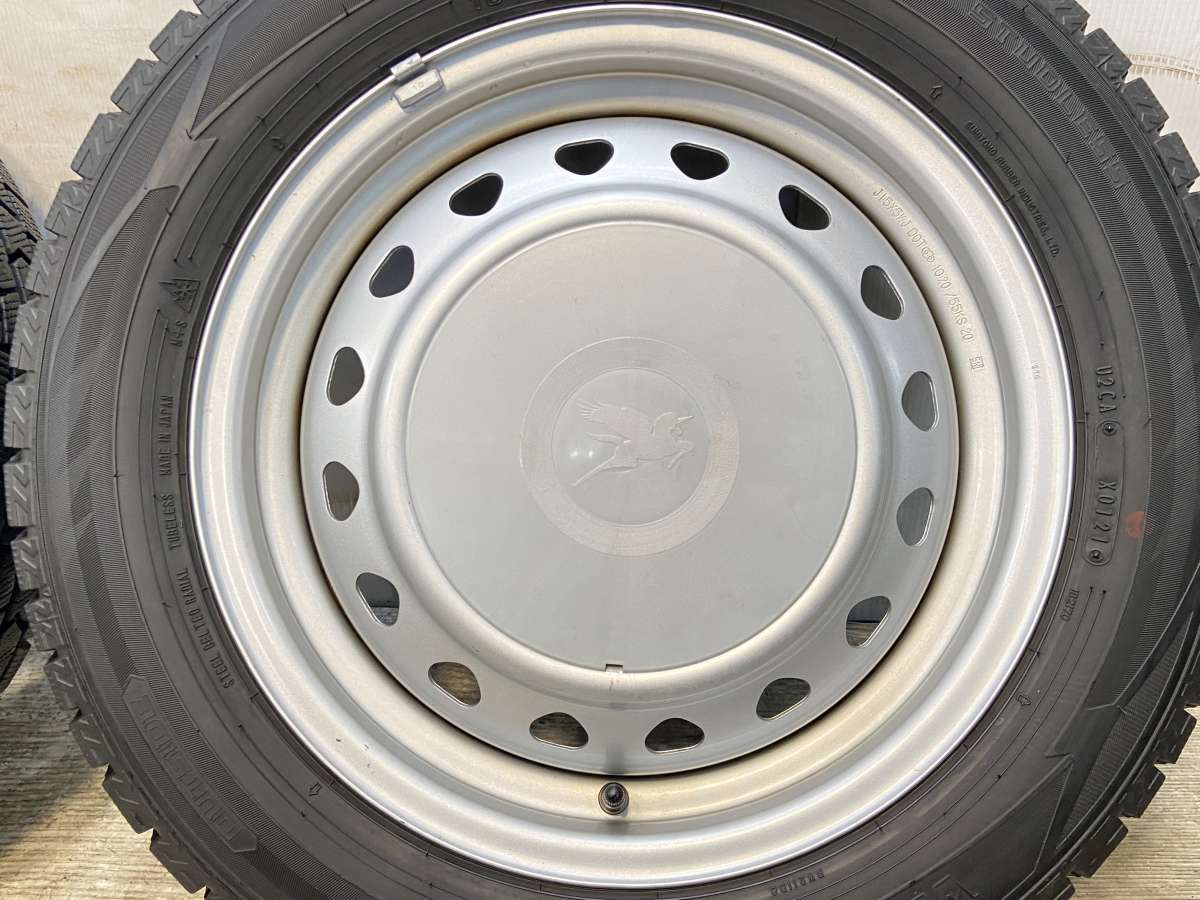 DUNLOP 205/60R16 24年製＋23年製 冬タイヤ【♯あ-21 ②】 DUNLOP