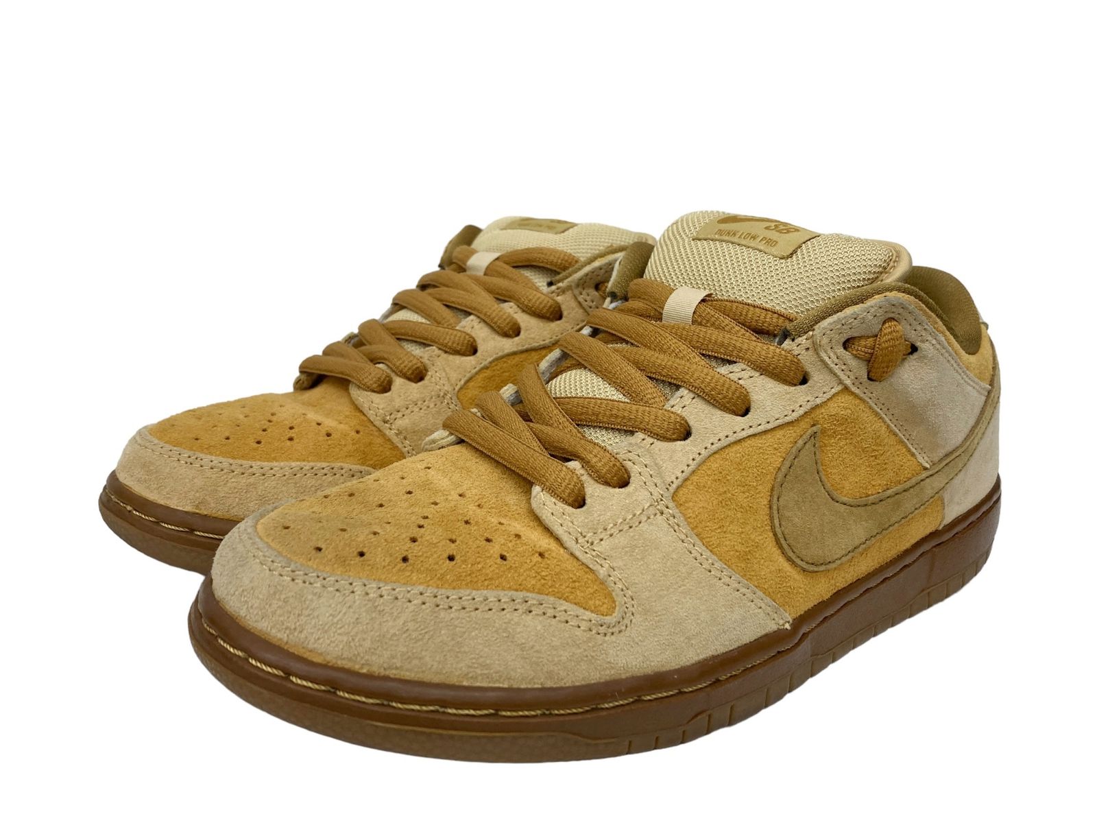 NIKE SB (ナイキエスビー) DUNK LOW TRD QS スケートボーディング ダンク ロウ SB スニーカー 883232-700  26.5cm US8.5 ウィート×ブラウン メンズ/028 - メルカリ