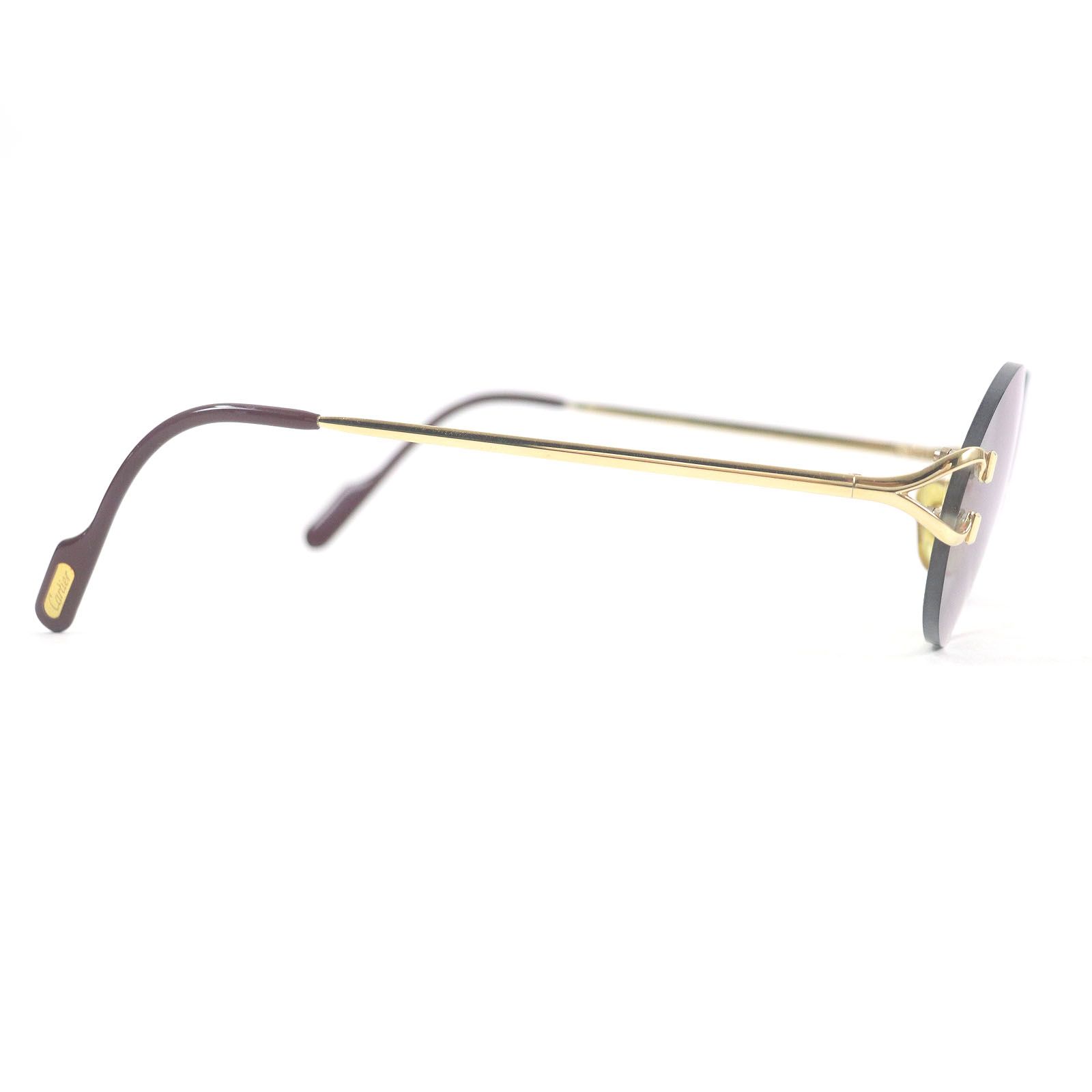 美品□Cartier カルティエ ヴィンテージ Cロゴ オーバル ツー