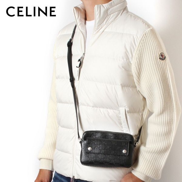 24AWモデル セリーヌ CELINE トリオンフ ミニ カメラバッグ【ブラック】 119243GDW 38SI/【2024-25AW】m-bag
