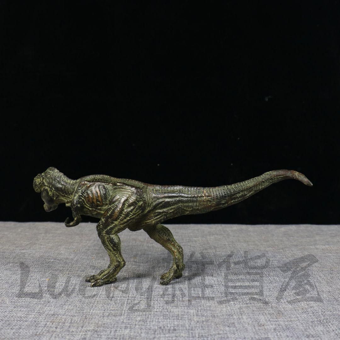 銅製 ティラノサウルス 恐竜 インテリアアクセサリーギフト置物 装飾品現代工芸品 銅製 ティラノサウルス 恐竜 インテリアアクセサリーギフト置物