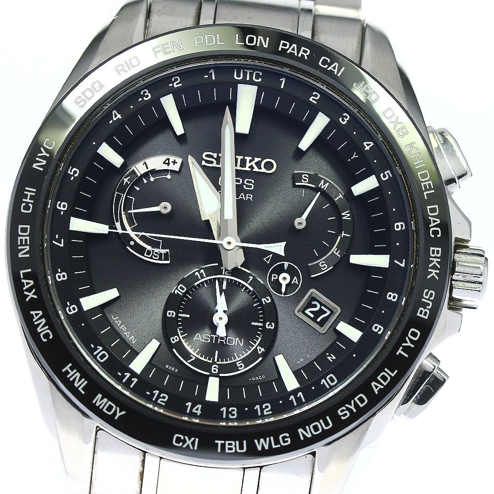 セイコー SEIKO SBXB077/8X53-0AD0-2 アストロン ソーラー電波 メンズ良品_736062 - メルカリ