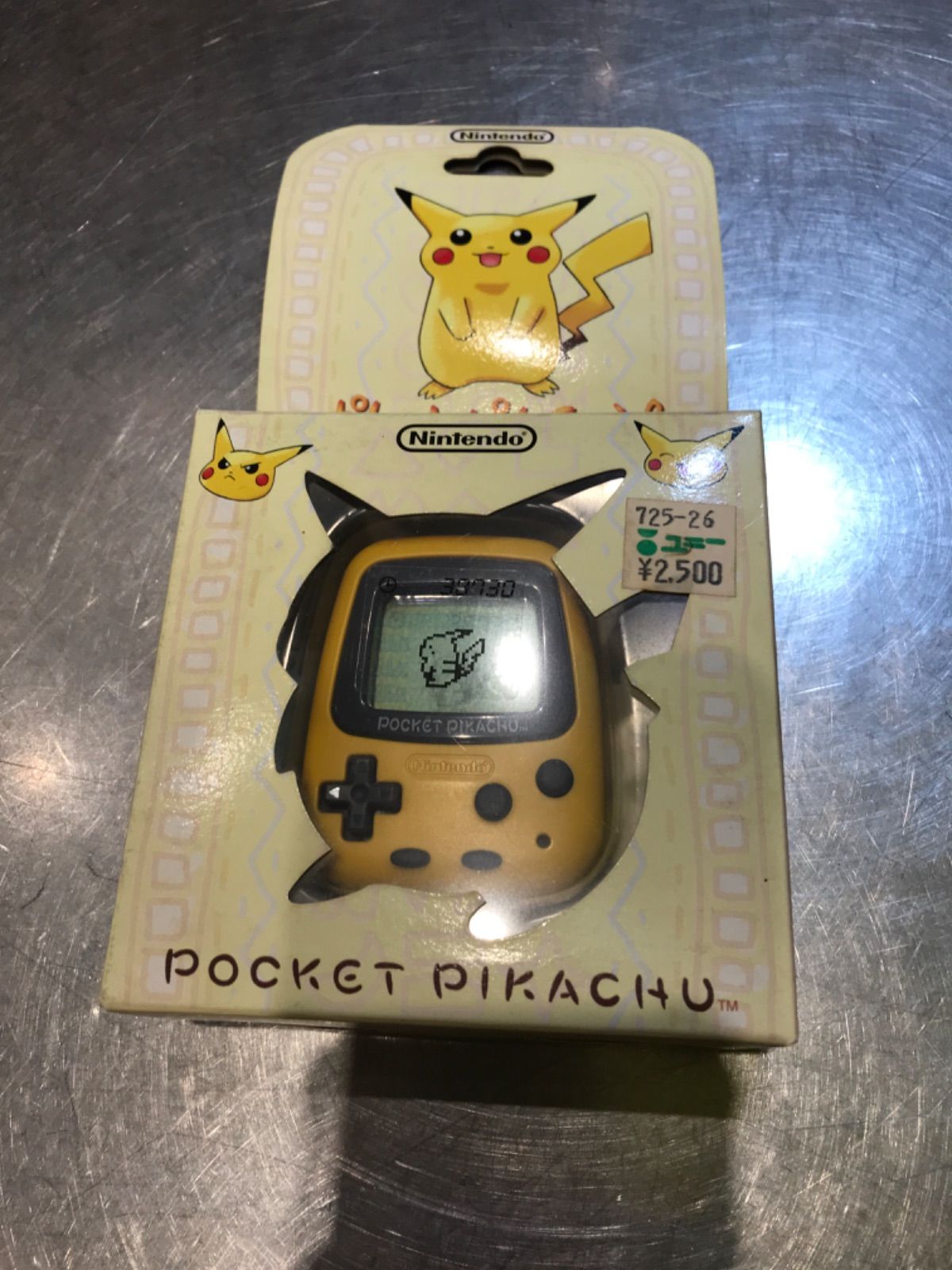 ポケットピカチュウ POCKET PIKACHU 万歩計 美味 箱付き 動作確認済