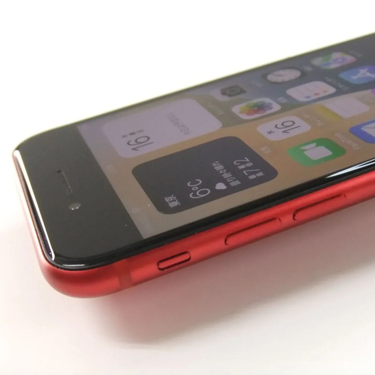 iPhone se 第2世代 バッテリー100% RED 64GB SIMフリー バッテリー100