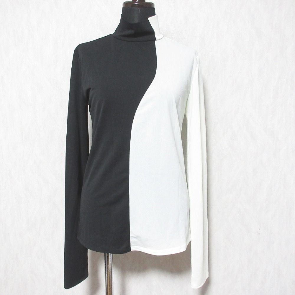 UNITED TOKYO ユナイテッドトウキョウ ハイネックインナー トップス 良品 UNITED TOKYO ユナイテッドトウキョウ バイカラーシアーT