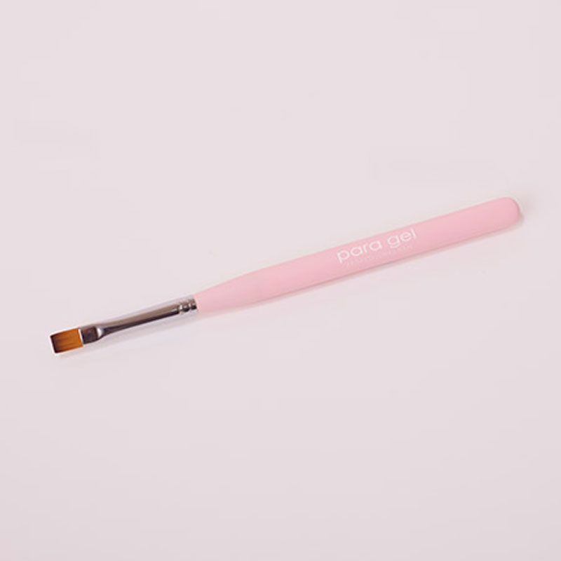 新品　パラジェルブラシ　筆　スクエア　ピンク　キャップ　付き para gel パラジェル パラブラシ スクエア ピンク square #pink