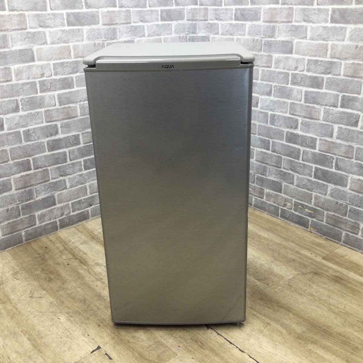 アクア 2022年製 冷蔵庫 AQR-8K-S 75L /1ドア /右開き 【公式通販】