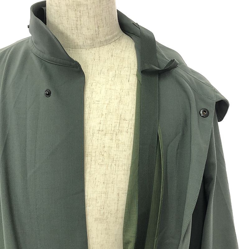 新品】 HYKE / ハイク | 2024SS | STRETCH TROPICAL MILITARY COAT