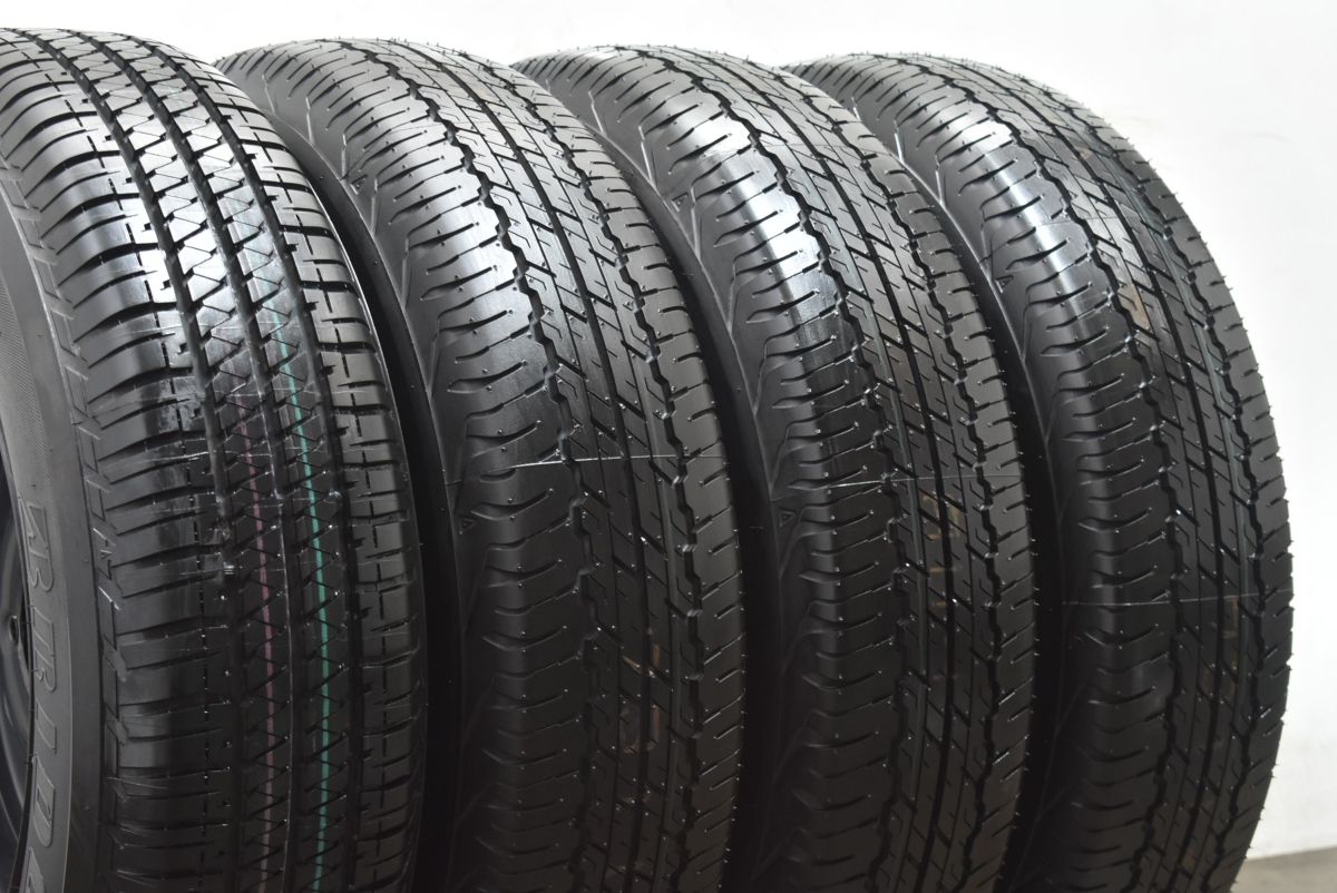 手渡しのみ ジムニーシエラ　純正タイヤ　5本　ダンロップ　195-80-15 ダンロップ GRANDTREK AT20 195/80R15 新車外し 2024年製造 4本