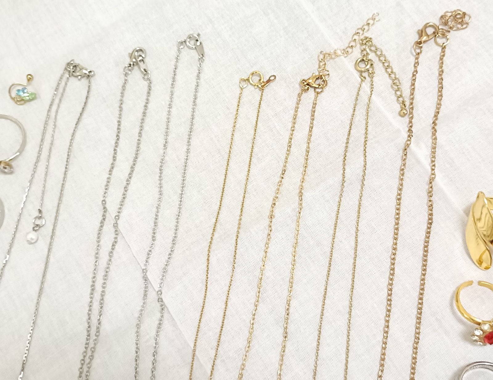 イミテーションアクセサリーまとめ売り ネックレス イヤリング ピアス