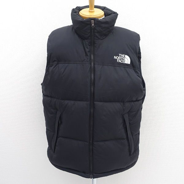 THE NORTH FACE ノースフェイス ダウンベスト ヌプシベスト ブラック サイズXL ND 92232 メンズファッション