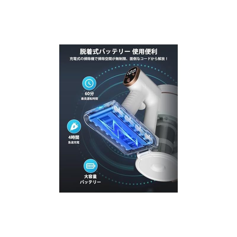 掃除機 コードレス 【新登場 業界初 グリーンLEDライト搭載 掃除機 コードレス 【新登場 業界初 グリーンLEDライト搭載