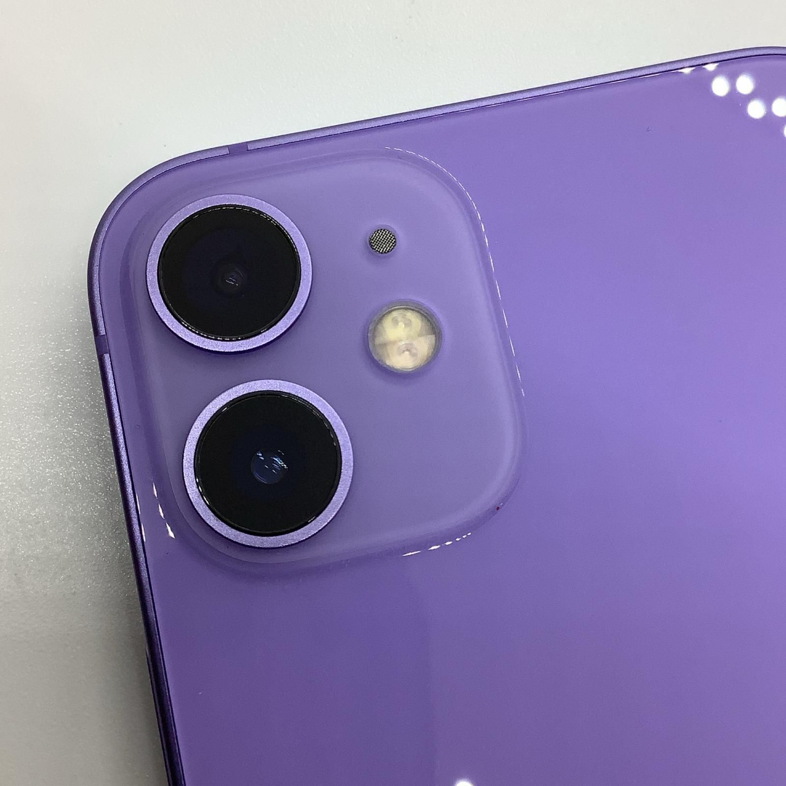 美品】iPhone12mini 64GB バッテリー残留83% パープル 【公式通販】