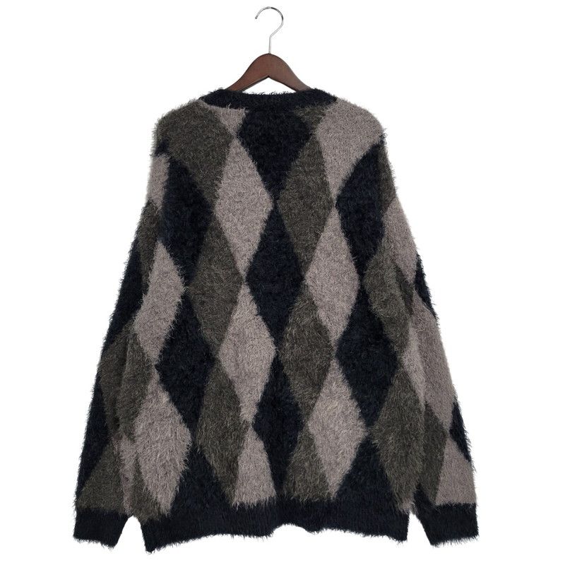 Number(N)ine FEATHERY YARN ARGYLE カーディガン Number(N)ine FEATHERY YARN ARGYLE カーディガン Re: NUMBER