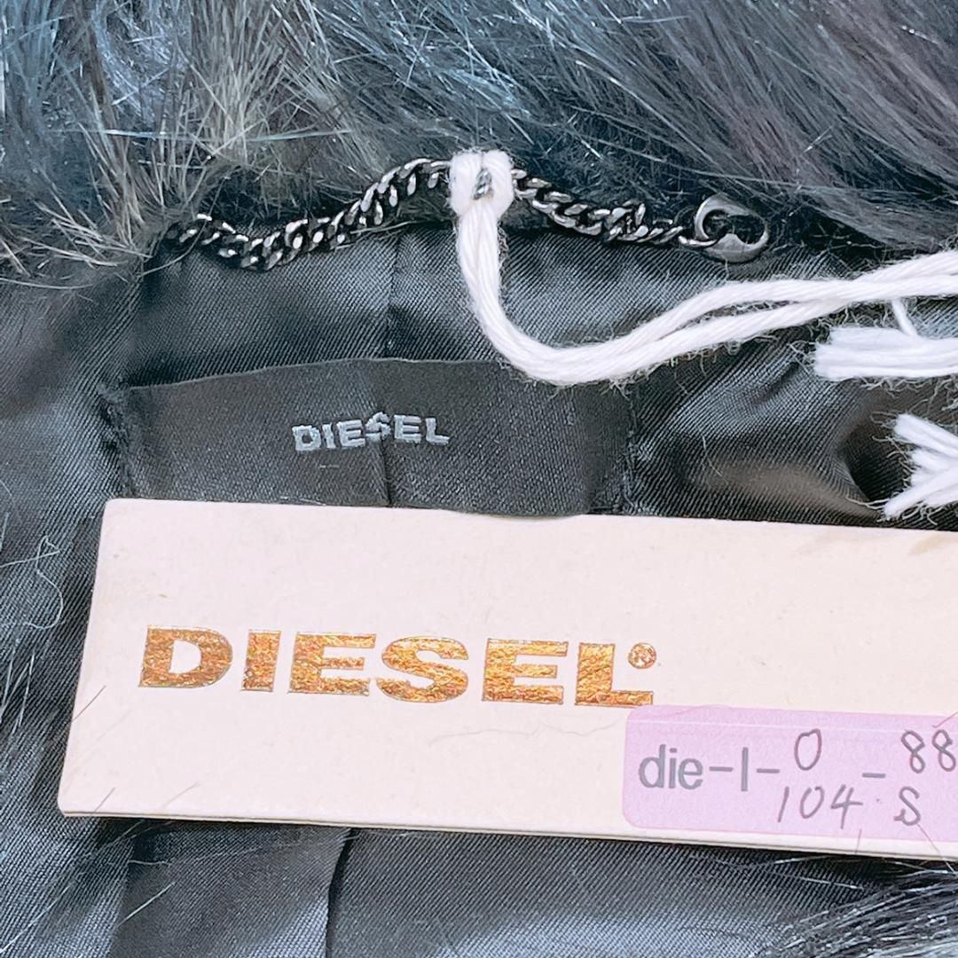 17835】新品未使用 DIESEL アウター Sサイズ相当 ブラック 新品 未使用