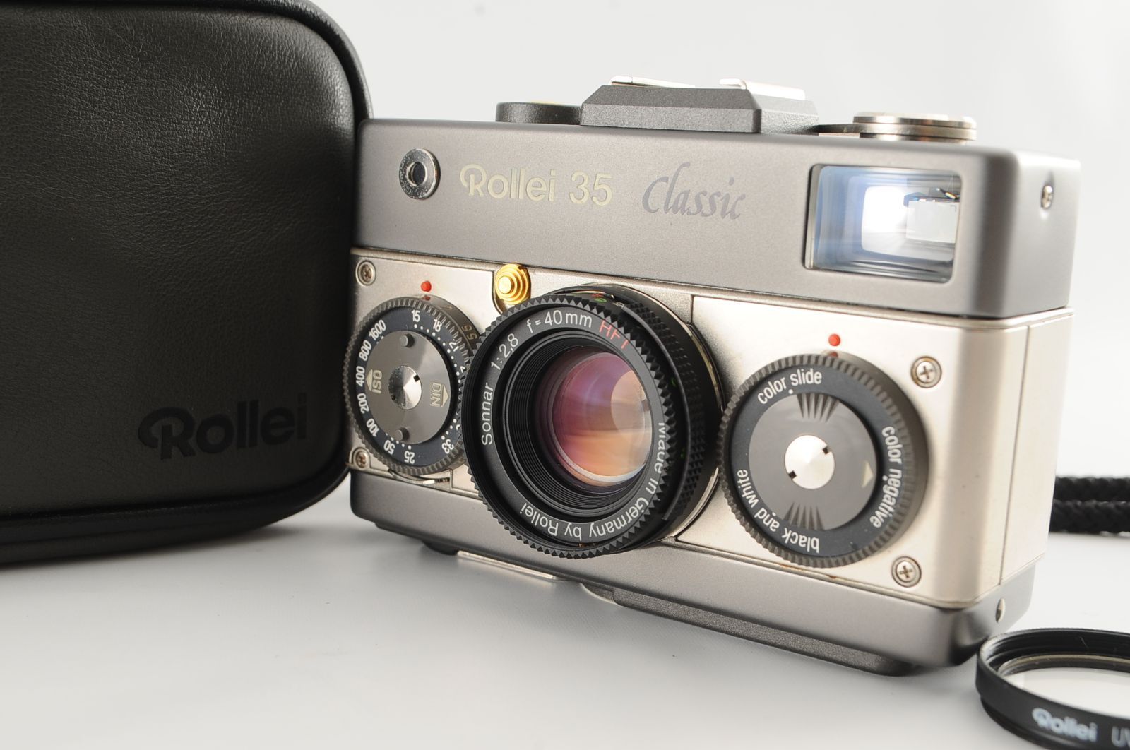 Rollei ローライ 35 Classic の めて美しい外観 シャッター 露出計 済み 使用頻度の少ないワンオーナー品 1668