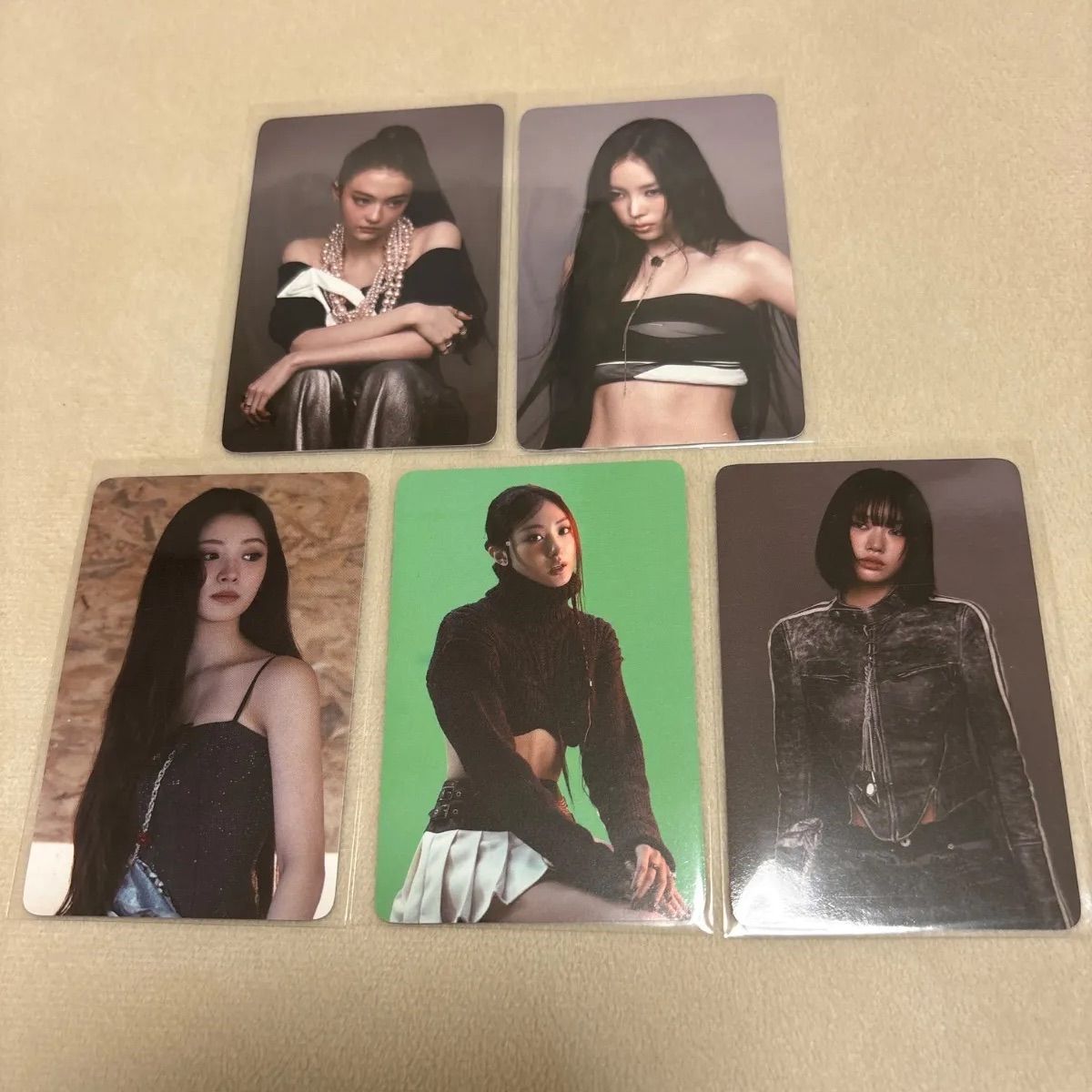 MEOVV EVERLINE Japan POPUP 7000円 特典 トレカ カード コンプ 5枚セット