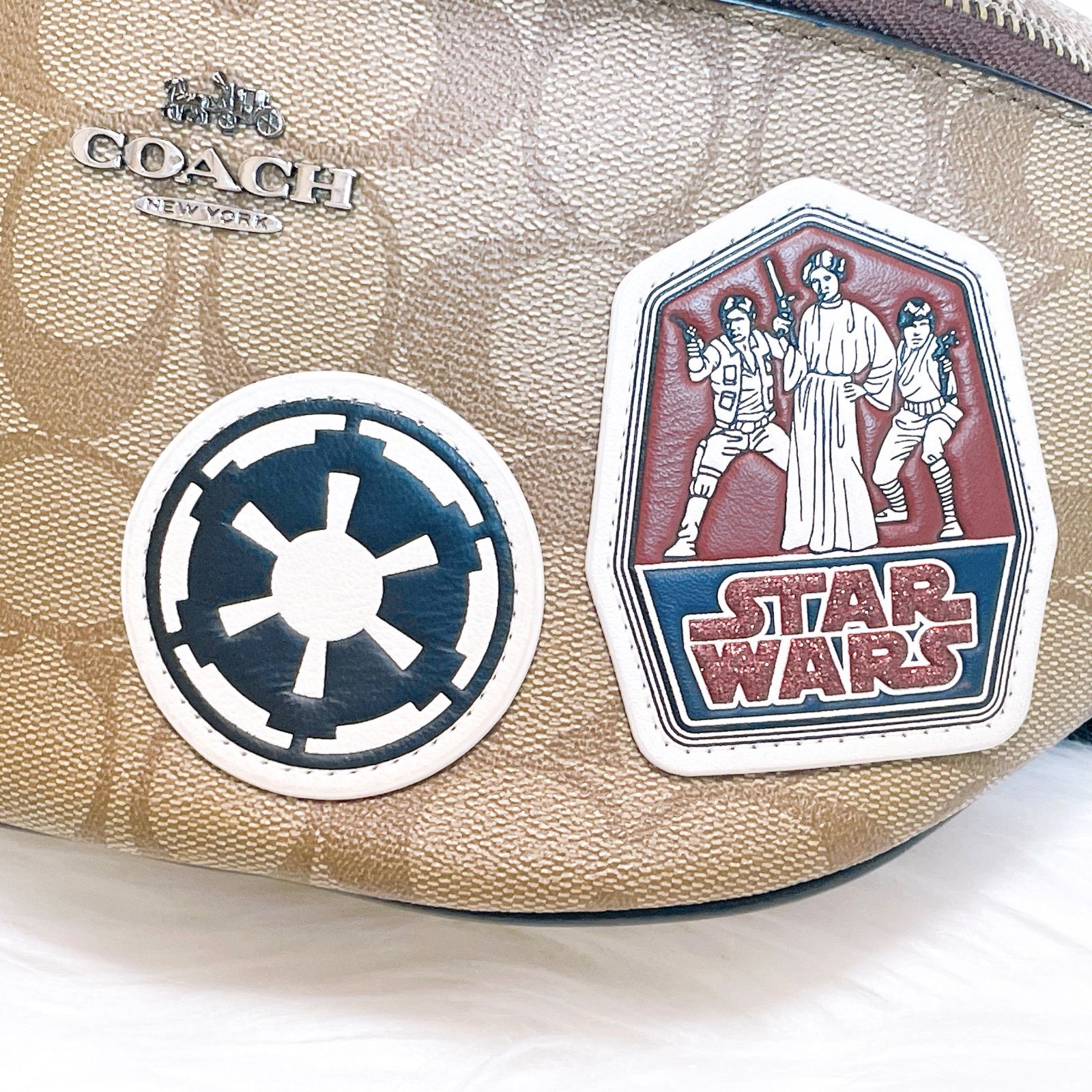 極稀少 完売品 coach コーチ スターウォーズコラボ ボディバッグ