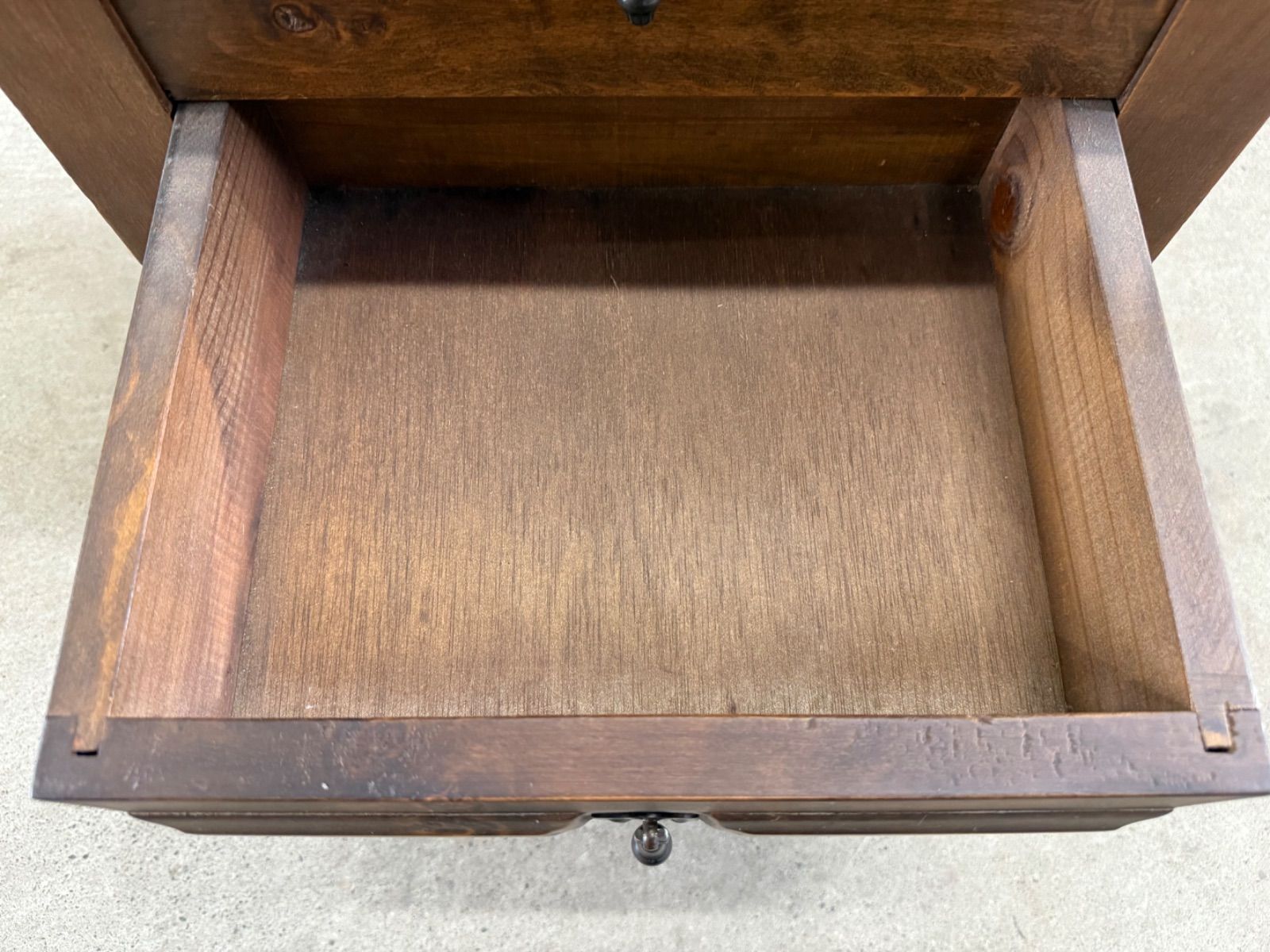 マリン様専用 セール カントリースタイル 木製 サイドテーブル ベッド