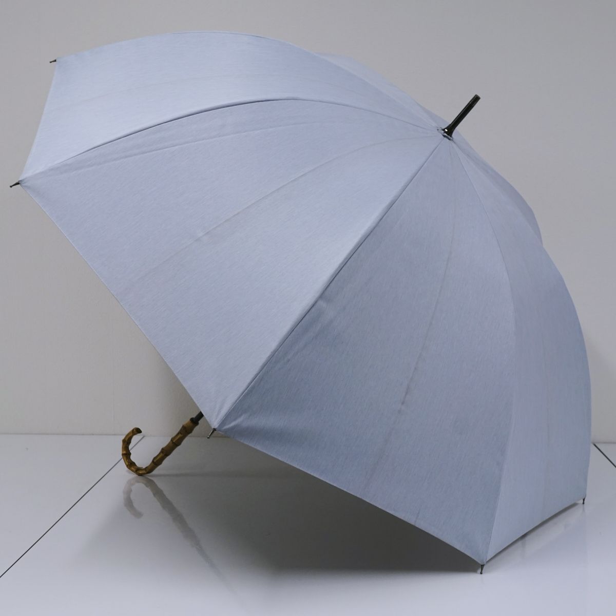 日傘 サンバリア100 完全遮光日傘 USED品 フロスト ブルー LLサイズ 