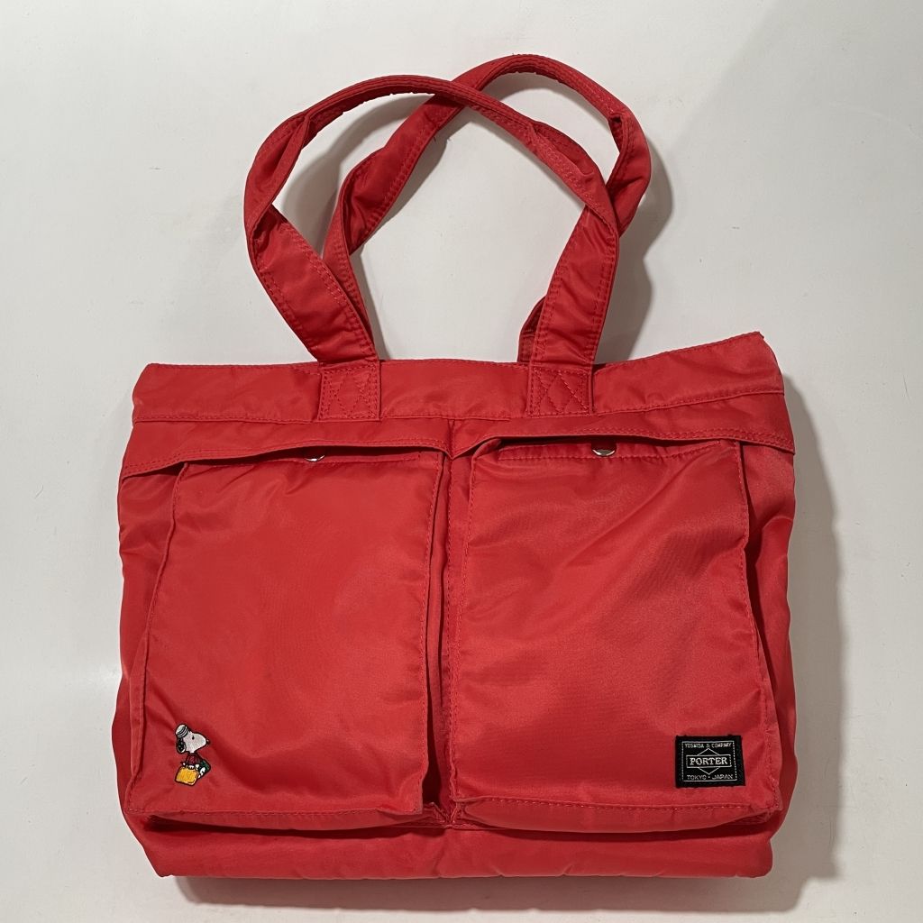 PORTER × peanutsスヌーピーコラボ バック スヌーピー×ポーターの