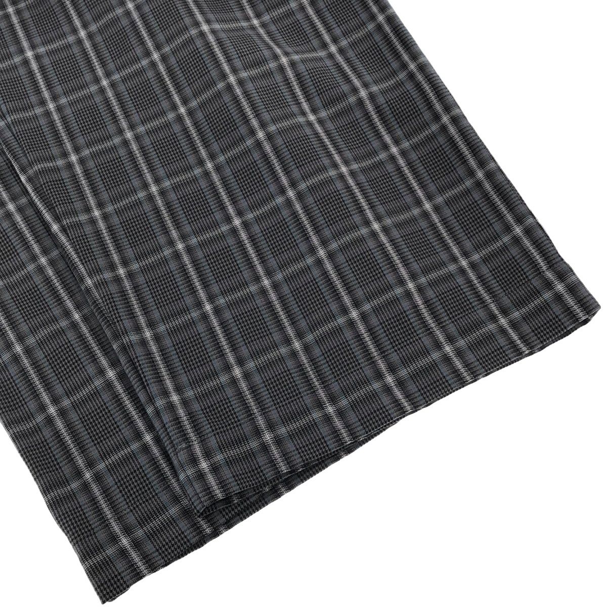 LAD MUSICIAN ラッドミュージシャン 21SS WIDE PANTS チェック柄ワイド