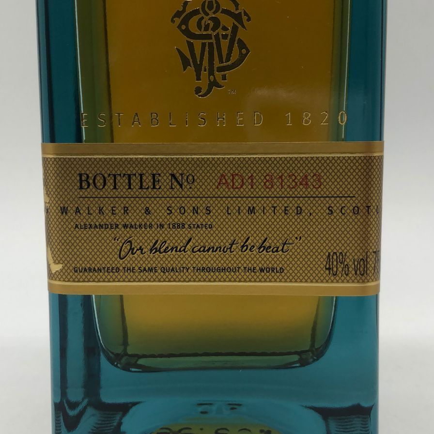 ジョニーウォーカー ブルーラベル 750ml 40％【Q2】