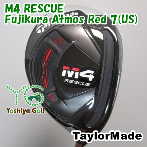 通販限定■ ユーティリティ テーラーメイド M4 RESCUE/Fujikura Atmos Red 7(US)/S/22[080410]