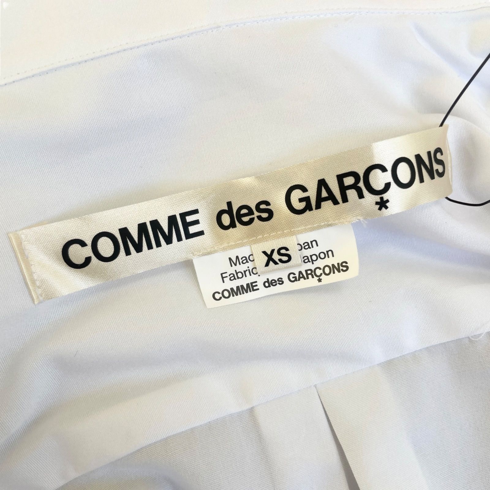 定価63,800円 COMME des GARCONS 25ss 多重袖 ブラウス シャツ 5本袖 