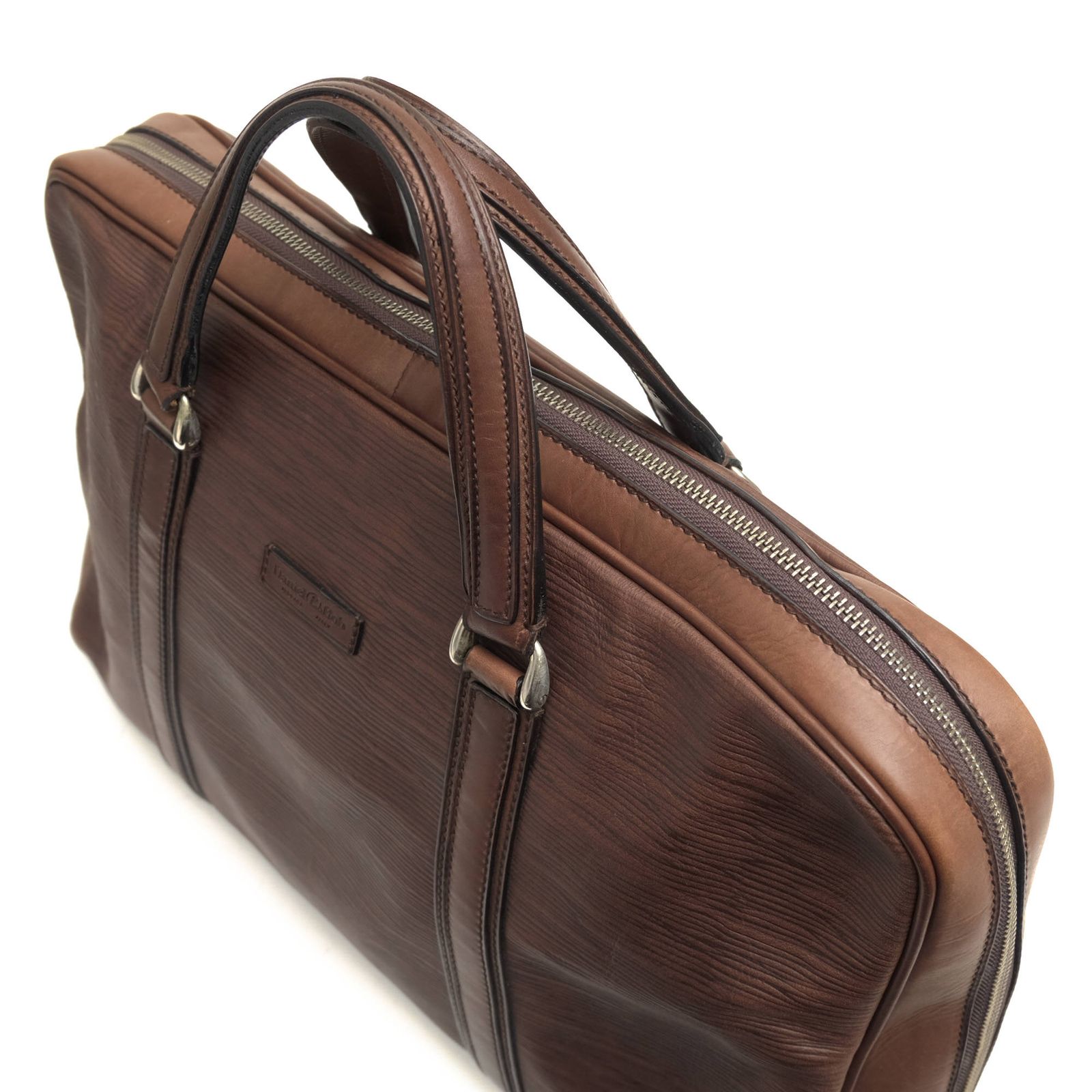 Daniel&Bob　ブリーフケース　レザー　高級　別注　ダークブラウン ダニエル＆ボブ／Daniel＆Bob バッグ ブリーフケース ビジネスバッグ