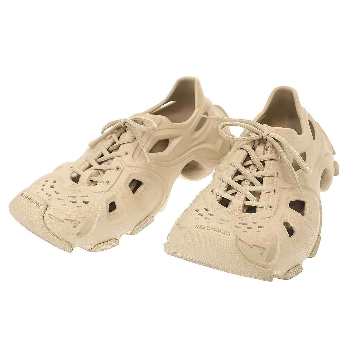 BALENCIAGA バレンシアガ クリアベージュ サンダル 43 BALENCIAGA バレンシアガ クリアベージュ サンダル 43 - メルカリ