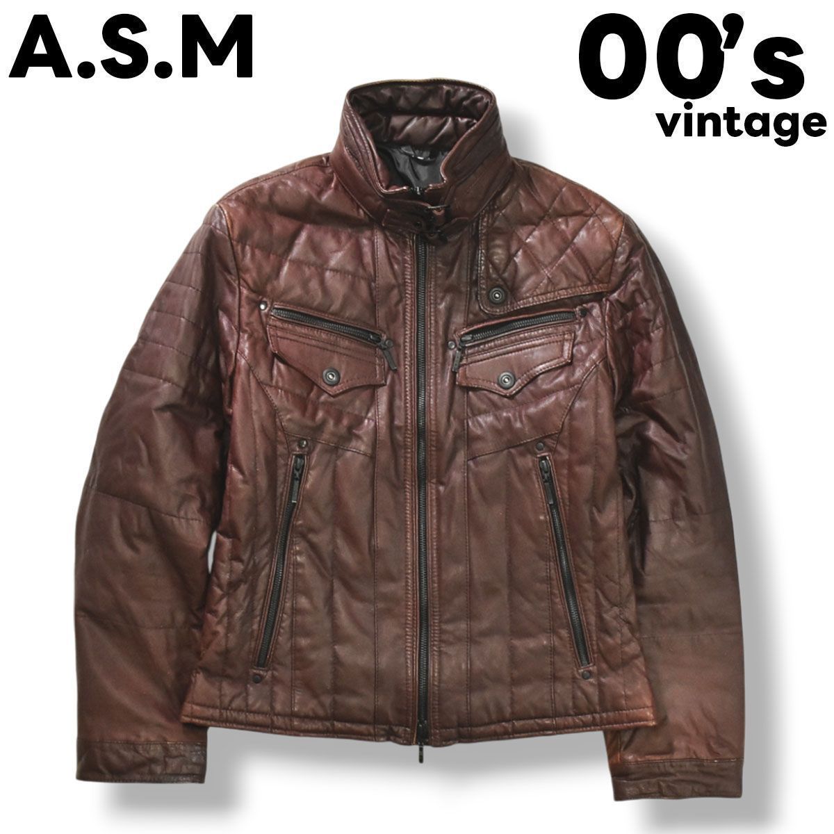 LAD MUSICIAN 14ss cotton riders jacket tiger camo 44 ラッド