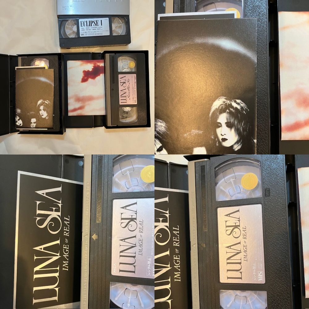 ルナシー LUNA SEA VHS ビデオ 3枚組 - メルカリ