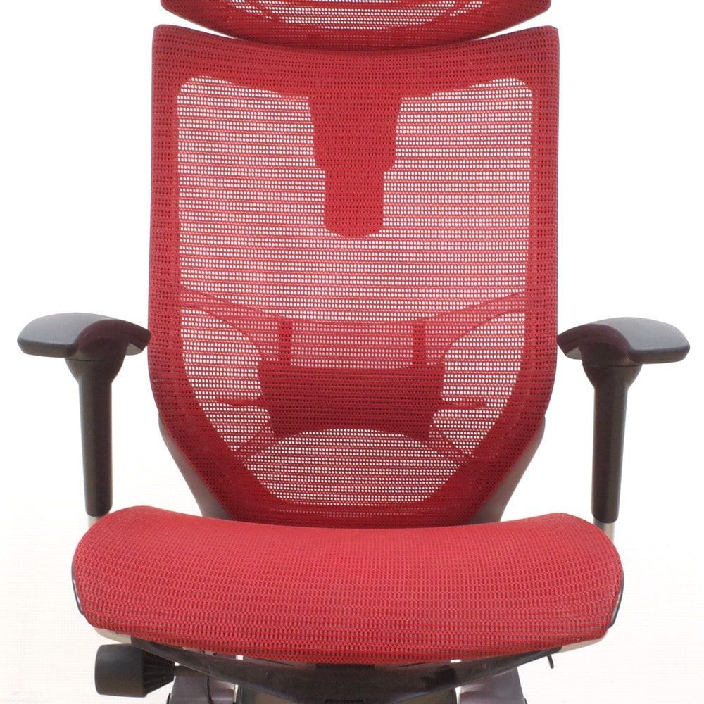 オカムラ バロン Baron CP82CS-FDH9 定価30万 レッド オフィスチェア 