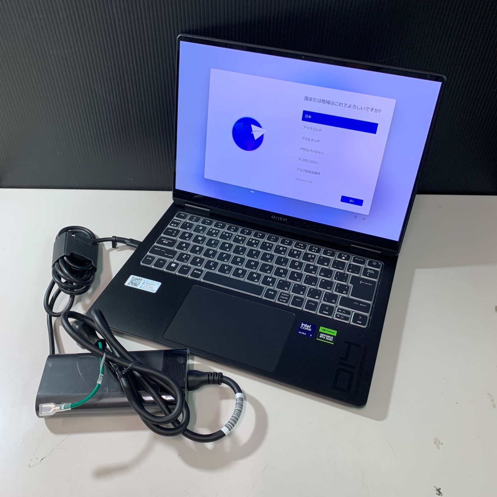 OMEN Transcend 14 RTX4060 パフォーマンスプラスモデル