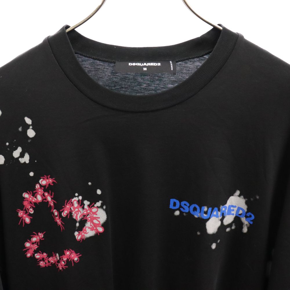 DSQUARED2 (ディースクエアード) 22SS BLEACHED LOGO T-SHIRT