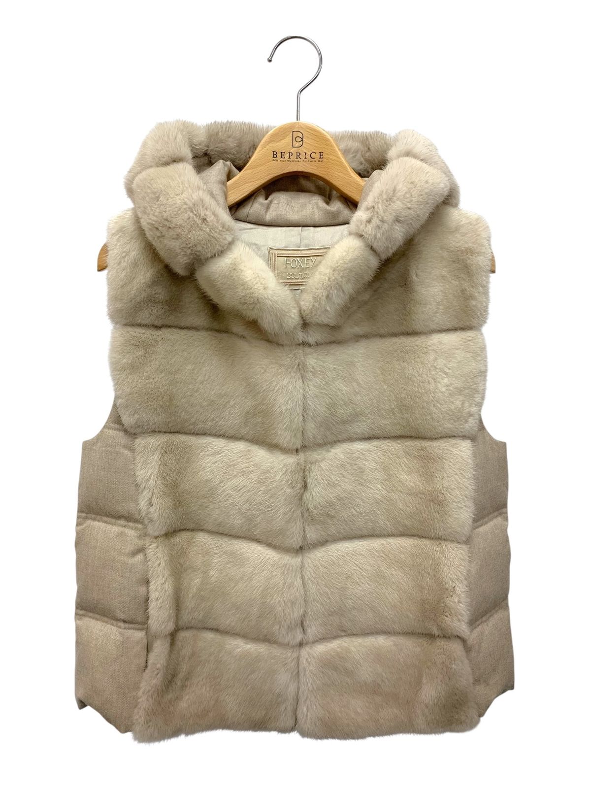 フォクシー　ミンクファー　ベスト　カシミヤ　リバーシブル　ミンクベスト フォクシー ミンクファー ベスト カシミヤ リバーシブル ミンクベスト