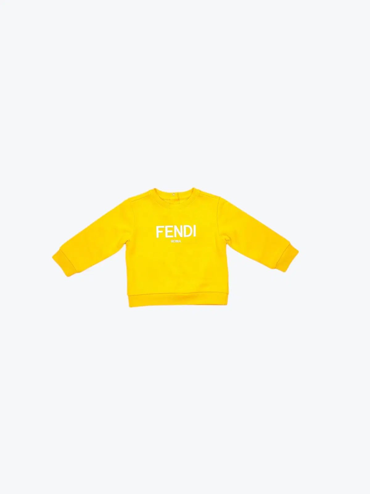 FENDI フェンディ ベビー スウェット トレーナー FENDI ロゴ入り