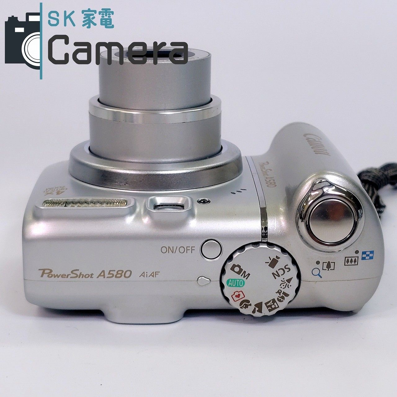 Canon PowerShot A580 キャノン パワーショット 単三電池で動きます