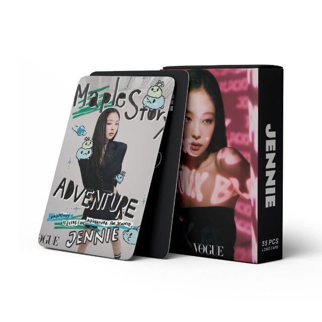 BLACKPINK JENNIE トレカ55枚セットブラックピンク ジェニーA1 - メルカリ