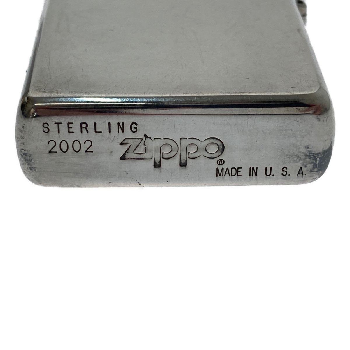 □□ ZIPPO STERLING SILVER 2002 - なんでもリサイクルビッグバンSHOP ...