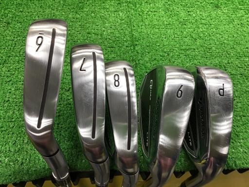 中古】 テーラーメイド Qi MAX LITE 7S アイアンセット IR AIR SPEEDER