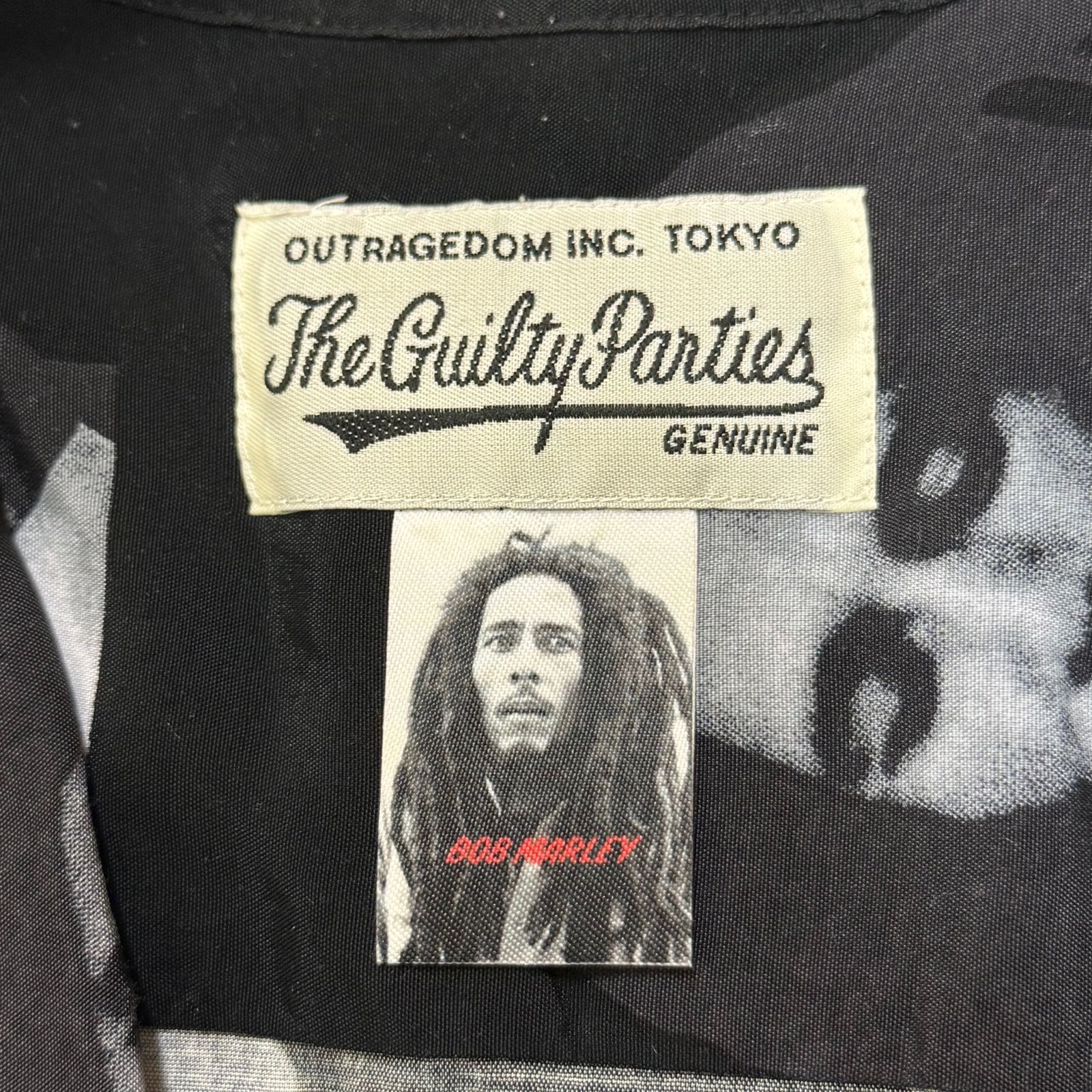 ワコマリア Guilty Parties ボブ・マーリー 半袖シャツ Mサイズ WACKOMARIA ワコマリア ボブマーリー シャツ - メルカリ