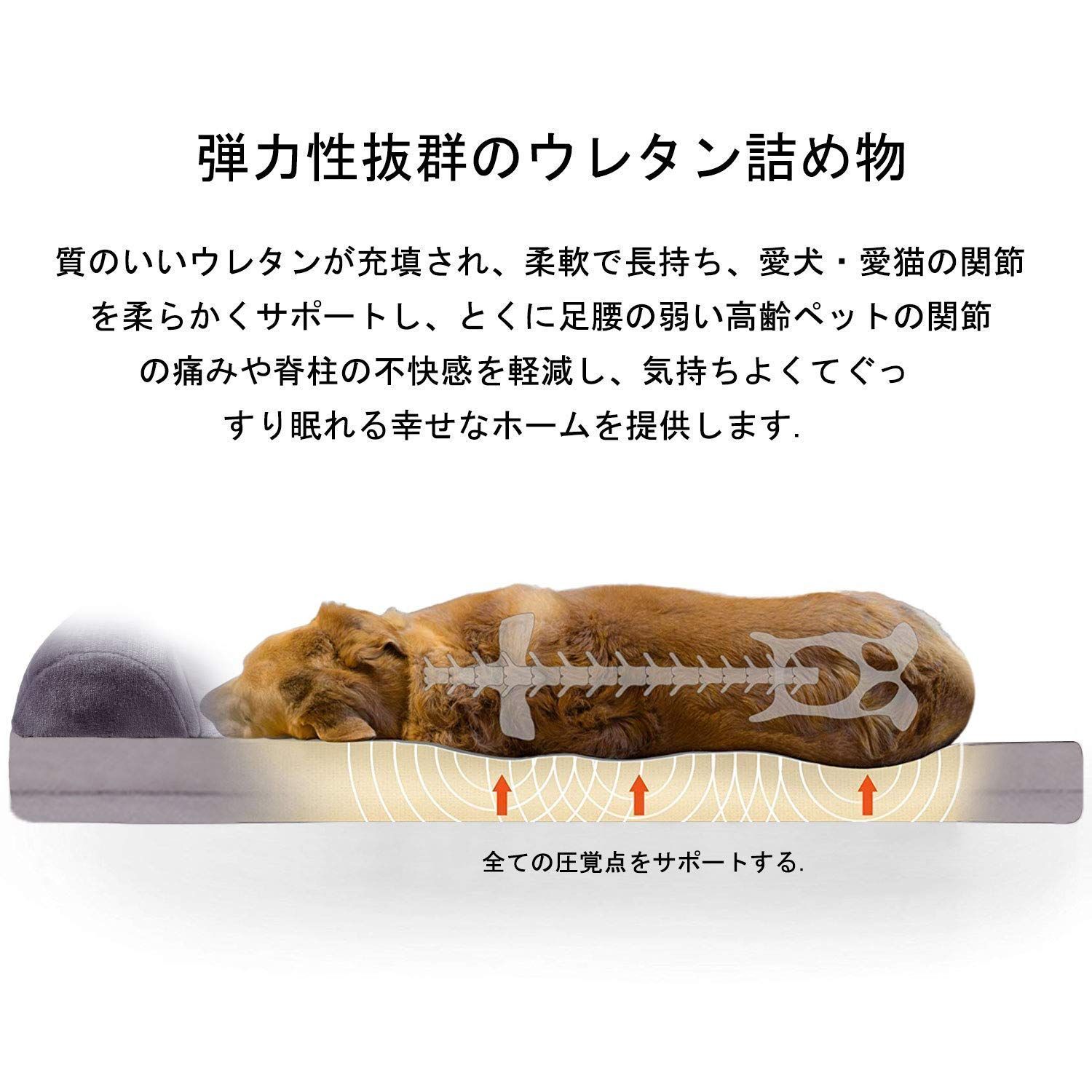 新着商品】JoicyCo 犬 ベッド 犬用ベッド 犬ベッド大型犬 クーラー室